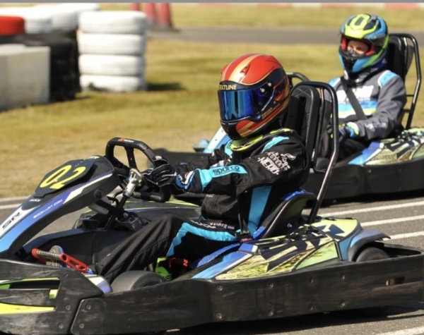 Xavier voor de start NKH (fotograaf Oldenzaal)